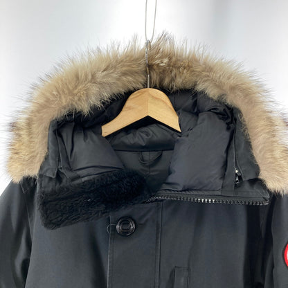 【中古品】【メンズ】 CANADA GOOSE カナダグース 3438JM JASPER PARKA サザビーリーグ ダウンジャケット ジャケット コート 141-241011-nm-6-fuz サイズ：S カラー：ブラック 万代Net店