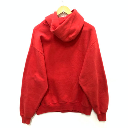 【中古品】【メンズ】 JERZEES 90s ヴィンテージ PULLOVER HOODIE パーカー フーディー トップス ブランド 古着 145-250102-gm-23-fuz サイズ：L カラー：レッド 万代Net店