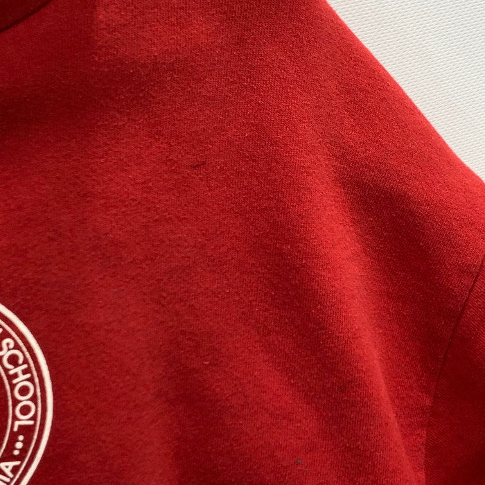 【中古品】【メンズ】 JERZEES 90s ヴィンテージ PULLOVER HOODIE パーカー フーディー トップス ブランド 古着 145-250102-gm-23-fuz サイズ：L カラー：レッド 万代Net店