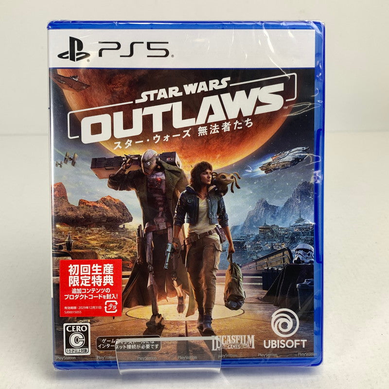 【中古美品】 未開封 PlayStation5 PS5 プレイステーション5 プレステ5 ソフト スター・ウォーズ 無法者たち スタンダードエディション 026-260419-mh-04-fuz 万代Net店