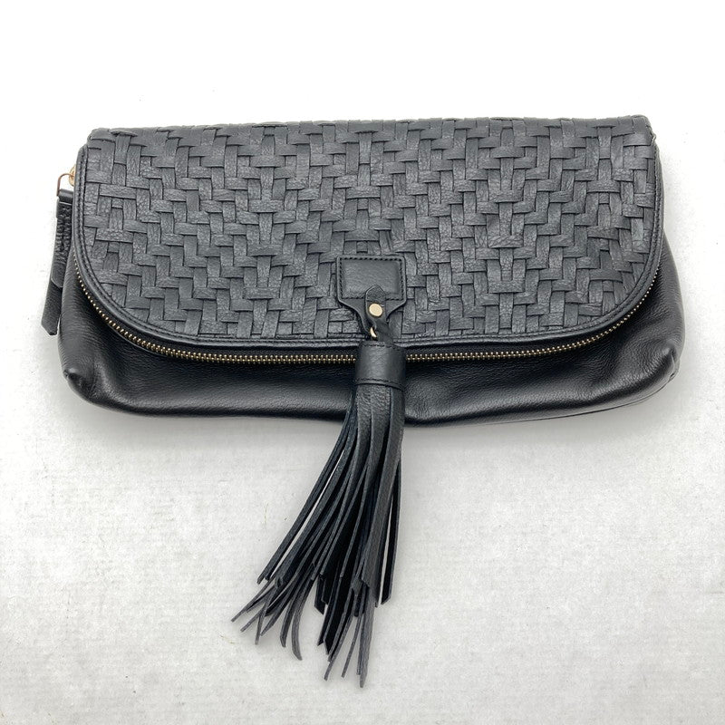 【中古品】【レディース】 COLEHAAN コールハーン レザーハンドバッグ クラッチバッグ カラー BLACK 袋付属 カバン 188-260629-ky-08-fuzh 万代Net店