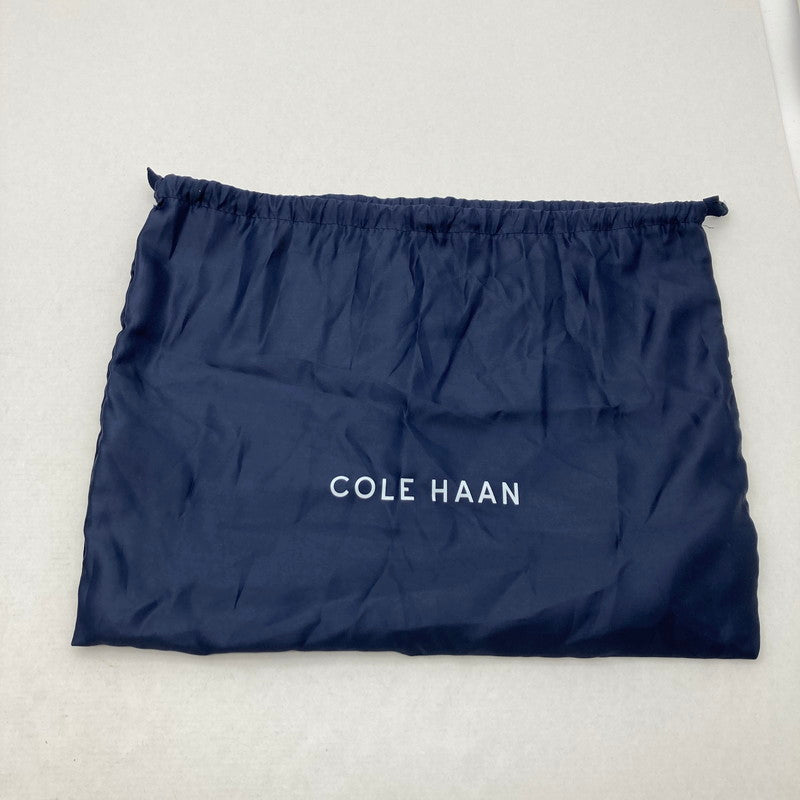 【中古品】【レディース】 COLEHAAN コールハーン レザーハンドバッグ クラッチバッグ カラー BLACK 袋付属 カバン 188-260629-ky-08-fuzh 万代Net店