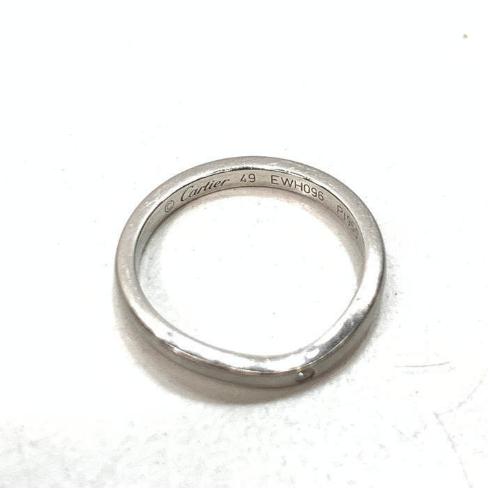 【中古品】【レディース】 CARTIER カルティエ バレリーナ リング PT950 ブランド アクセサリー 指輪 182-241013-gm-29-fuz サイズ：9号 カラー：シルバー 9号 万代Net店