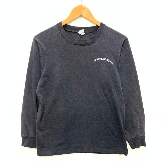 【中古品】【メンズ】 CAL CRU 80s USA製 長袖Tシャツ カットソー トップス ブランド 古着 145-241222-gm-36-fuz サイズ：M カラー：ネイビー 万代Net店
