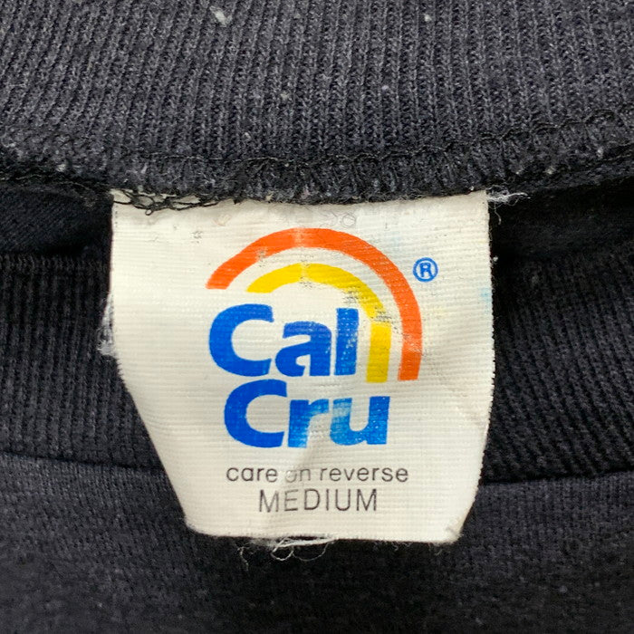 【中古品】【メンズ】 CAL CRU 80s USA製 長袖Tシャツ カットソー トップス ブランド 古着 145-241222-gm-36-fuz サイズ：M カラー：ネイビー 万代Net店