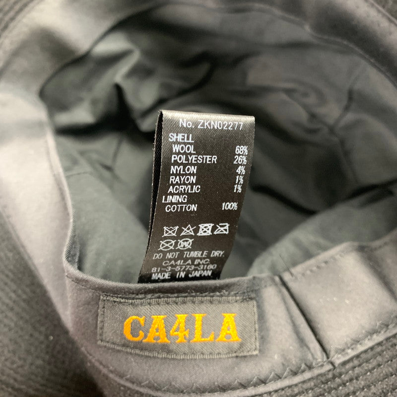 【中古品】【メンズ】 CA4LA カシラ PATCH BALL HAT パッチ ボール ハット 185-241013-st-14-fuz カラー：ブラック 万代Net店