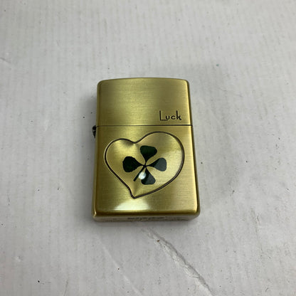 【中古品】【メンズ】 ZIPPO ジッポ 四つ葉クローバー 206-241014-st-7-fuz カラー：ゴールド 万代Net店