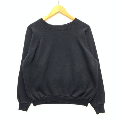 【中古品】【メンズ】 PANNILL 80s スウェット トップス アウター ブランド 古着 145-241123-gm-38-fuz サイズ：L カラー：ブラック 万代Net店