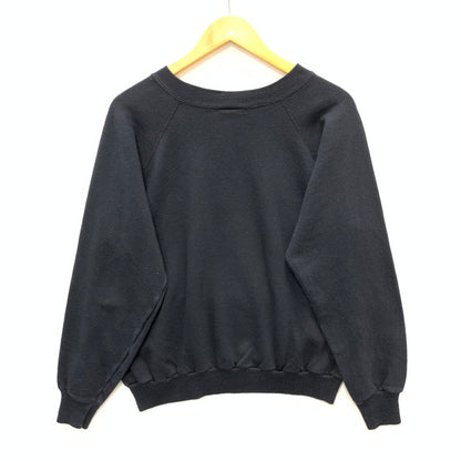 【中古品】【メンズ】 PANNILL 80s スウェット トップス アウター ブランド 古着 145-241123-gm-38-fuz サイズ：L カラー：ブラック 万代Net店