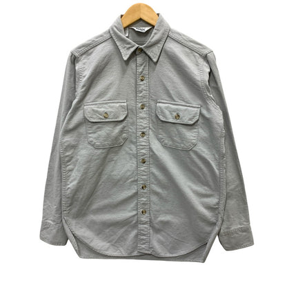 【中古品】【メンズ】 WOOLRICH ウールリッチ 70s 白タグ 長袖シャツ トップス ブランド 古着 144-241201-gm-25-fuz サイズ：不明 カラー：グレー 万代Net店
