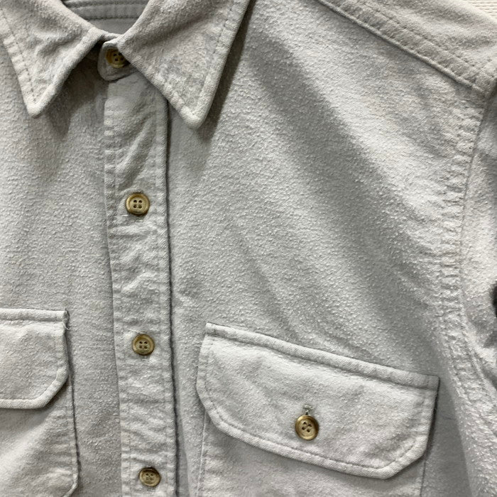 【中古品】【メンズ】 WOOLRICH ウールリッチ 70s 白タグ 長袖シャツ トップス ブランド 古着 144-241201-gm-25-fuz サイズ：不明 カラー：グレー 万代Net店