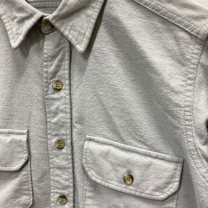 【中古品】【メンズ】 WOOLRICH ウールリッチ 70s 白タグ 長袖シャツ トップス ブランド 古着 144-241201-gm-25-fuz サイズ：不明 カラー：グレー 万代Net店