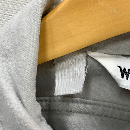 【中古品】【メンズ】 WOOLRICH ウールリッチ 70s 白タグ 長袖シャツ トップス ブランド 古着 144-241201-gm-25-fuz サイズ：不明 カラー：グレー 万代Net店