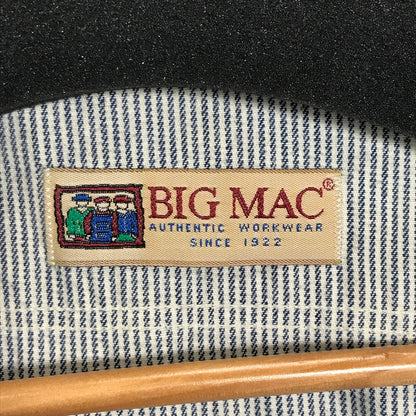 【中古品】【メンズ】 BIC MAC ビッグマック ストライプ 長袖シャツ トップス ジャケット ブランド 古着 145-241125-mh-06-fuz サイズ：2XLT カラー：ストライプ 万代Net店