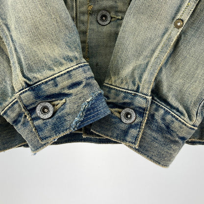 【中古美品】【メンズ】 NEIGHBORHOOD ネイバーフッド 241XBNH-JKM01 SAVAGE DENIM TYPE-1 JACKET デニム ジャケット アウター 142-241015-mh-4-fuz サイズ：S カラー：インディゴ 万代Net店