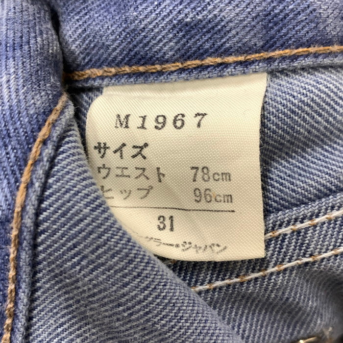 【中古品】【メンズ】 Wrangler ラングラー ブルーベルM1967 デニムパンツ ジーンズ ボトムス ブランド 古着 156-250111-gm-14-fuz サイズ：31 カラー：インディゴ 万代Net店