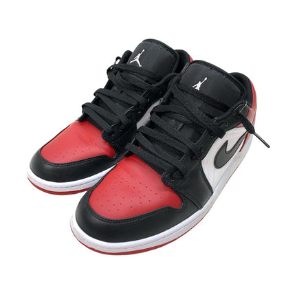 【中古品】【メンズ】 NIKE ナイキ 553558-612 AIR JORDAN 1LOW BREDTOE エアジョーダン 1 ロー シューズ 靴 スニーカー 160-241123-gm-10-fuz サイズ：29cm カラー：レッド ブラック ホワイト 万代Net店