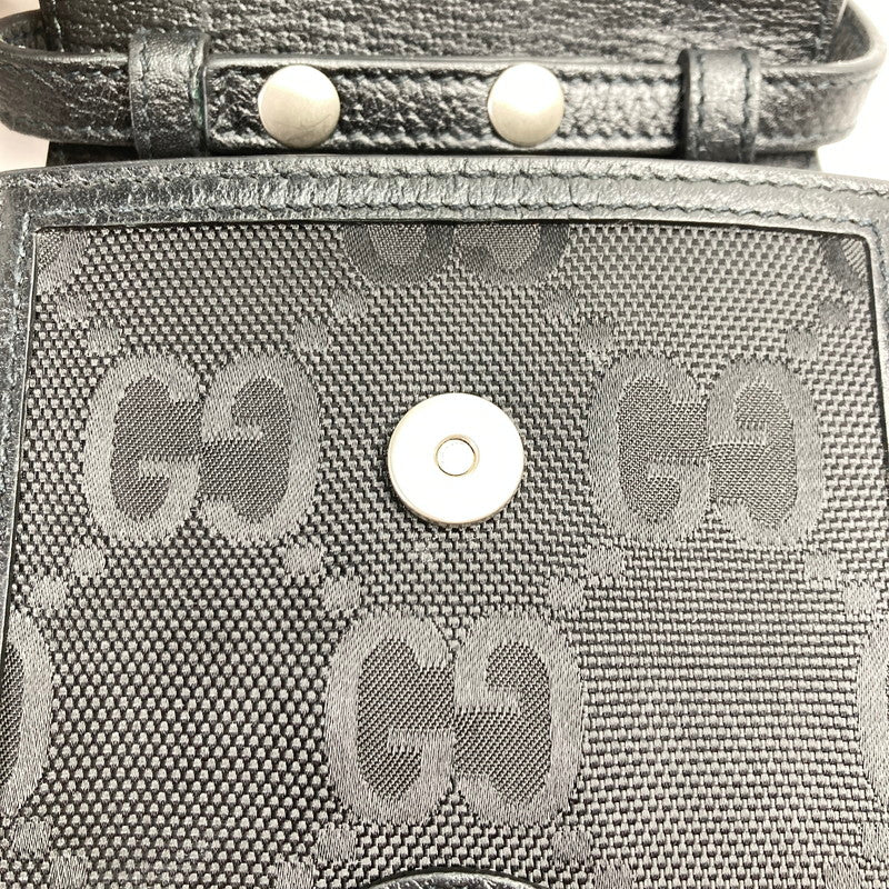 【中古品】【レディース】 GUCCI グッチ オイル臭有り 625599 OFF THE GRID オフ ザ グリッド ミニバッグ ショルダーバッグ 180-241016-mh-3-fuz カラー：ブラック 万代Net店