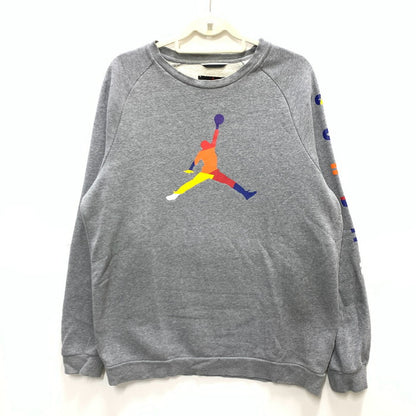 【中古品】【メンズ】 JUMPMAN スウェット トップス アウター ブランド 古着 148-250104-gm-19-fuz サイズ：L カラー：グレー 万代Net店