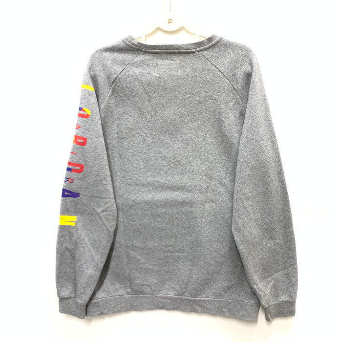 【中古品】【メンズ】 JUMPMAN スウェット トップス アウター ブランド 古着 148-250104-gm-19-fuz サイズ：L カラー：グレー 万代Net店