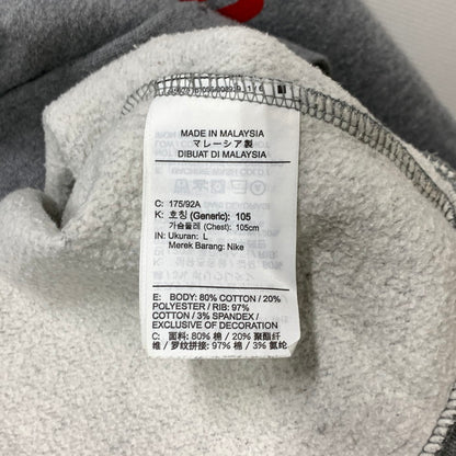 【中古品】【メンズ】 JUMPMAN スウェット トップス アウター ブランド 古着 148-250104-gm-19-fuz サイズ：L カラー：グレー 万代Net店