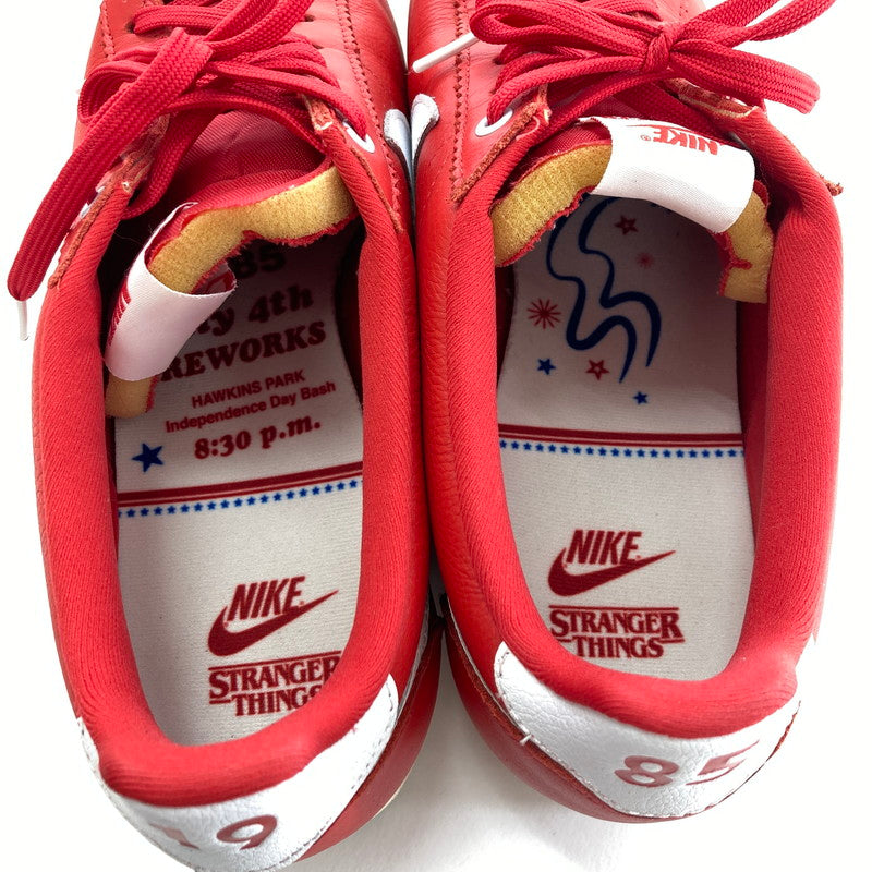 【中古品】【メンズ】 NIKE ナイキ CK1907-600 CORTEZ 'OG STRANGER THINGS ストレンジャーシングス コラボ スニーカー 160-241017-mh-1-fuz サイズ：30cm カラー：レッド 万代Net店