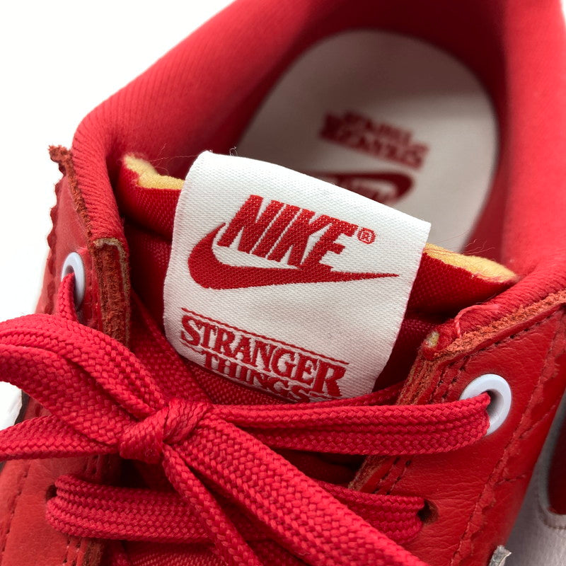 【中古品】【メンズ】 NIKE ナイキ CK1907-600 CORTEZ 'OG STRANGER THINGS ストレンジャーシングス コラボ スニーカー 160-241017-mh-1-fuz サイズ：30cm カラー：レッド 万代Net店