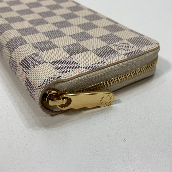 【中古品】【レディース】 LOUIS VUITTON ルイ・ヴィトン N41660 RFID ラウンドジップ 長財布 ブランド ウォレット 179-241019-gm-24-fuz カラー：ホワイト 万代Net店