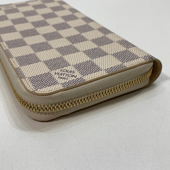 【中古品】【レディース】 LOUIS VUITTON ルイ・ヴィトン N41660 RFID ラウンドジップ 長財布 ブランド ウォレット 179-241019-gm-24-fuz カラー：ホワイト 万代Net店