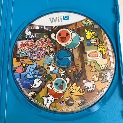 【中古美品】 任天堂 WiiU ニンテンドーウィーユー 太鼓の達人 あつめて★ともだち大作戦! ウィーソフト [CERO区分_A / 全年齢対象商品] 028-261020-ny-07-fuzh 万代Net店