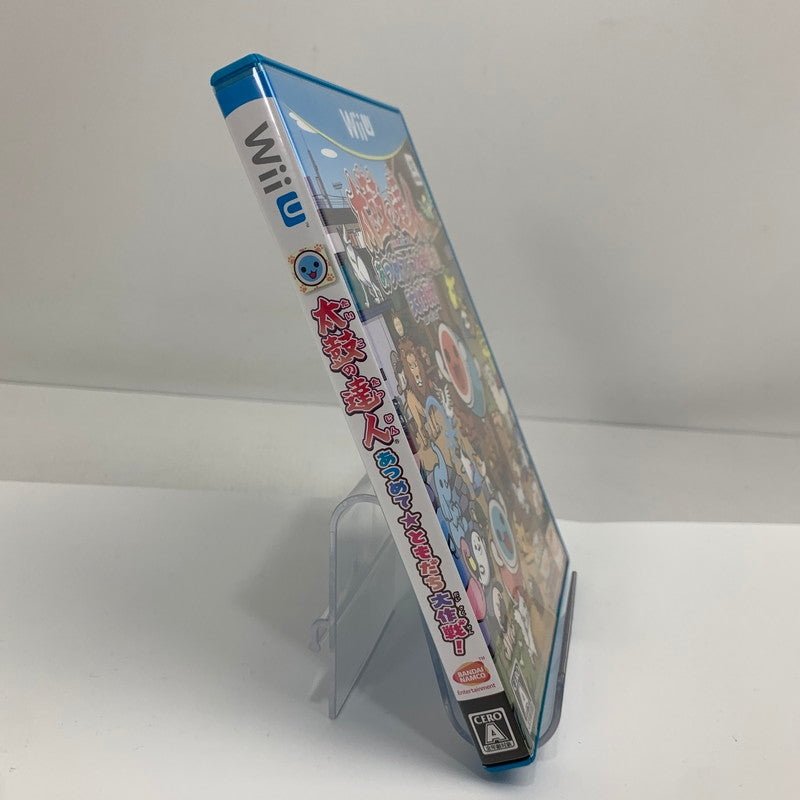 【中古美品】 任天堂 WiiU ニンテンドーウィーユー 太鼓の達人 あつめて★ともだち大作戦! ウィーソフト [CERO区分_A / 全年齢対象商品] 028-261020-ny-07-fuzh 万代Net店