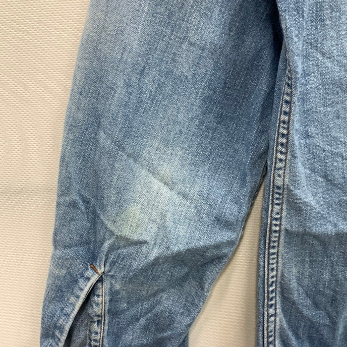 【中古品】【メンズ】 BLUE BLUE ウエスタンデニムシャツ 長袖シャツ トップス ブランド 古着 145-241110-gm-15-fuz サイズ：2 カラー：インディゴ 万代Net店