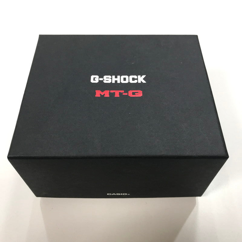 【中古品】【メンズ】 CASIO カシオ G-SHOCK ジーショック MTG-B1000D-1AJF 腕時計 箱付き ソーラー電波 Bluetooth ブルートゥース 196-241022-mh-4-fuz カラー：シルバー 万代Net店