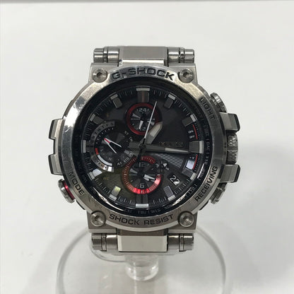 【中古品】【メンズ】 CASIO カシオ G-SHOCK ジーショック MTG-B1000D-1AJF 腕時計 箱付き ソーラー電波 Bluetooth ブルートゥース 196-241022-mh-4-fuz カラー：シルバー 万代Net店