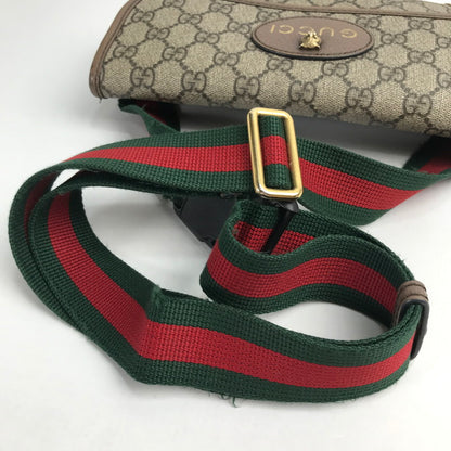 【中古品】【メンズ/レディース】 GUCCI グッチ 493930 GGスプリーム ベルトバッグ ウエストバッグ ボディバッグ 180-241025-mh-9-fuz カラー：ベージュ 万代Net店