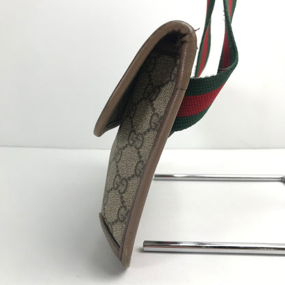 【中古品】【メンズ/レディース】 グッチ 493930 GGスプリーム ベルトバッグ ウエストバッグ ボディバッグ 180-241025-mh-9-fuz カラー：ベージュ 万代Net店