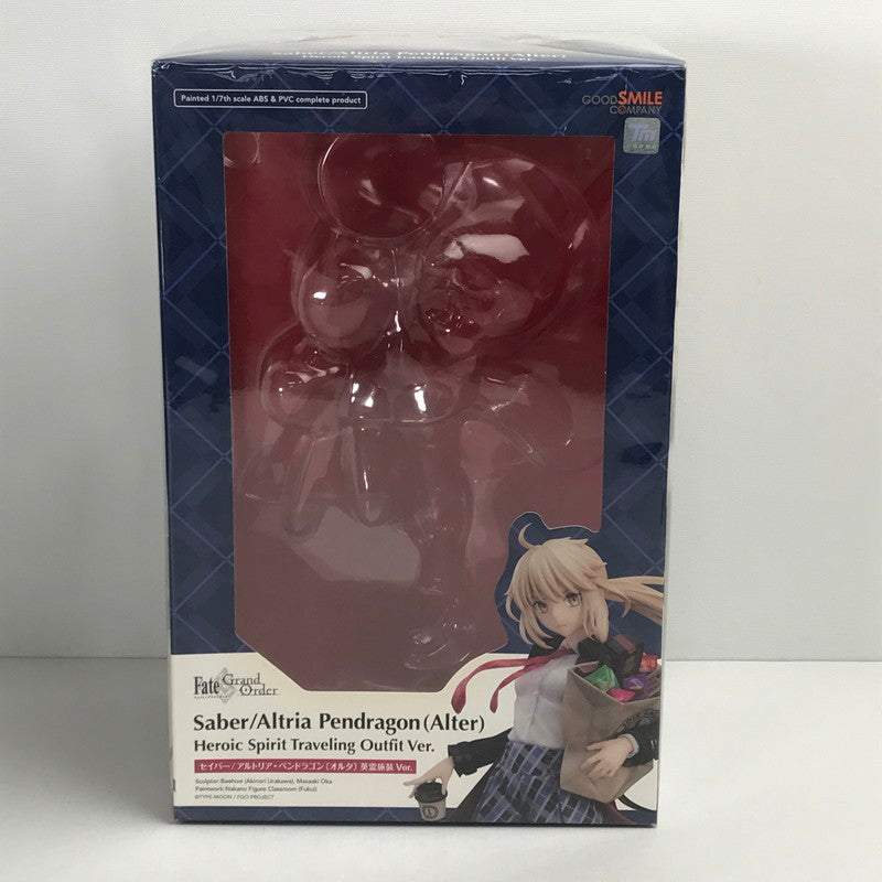 【中古品】 完備品 Fate Grand Order セイバー アルトリア・ペンドラゴン〔オルタ〕 英霊旅装Ver. フィギュア 053-250111-mh-12-fuz 万代Net店