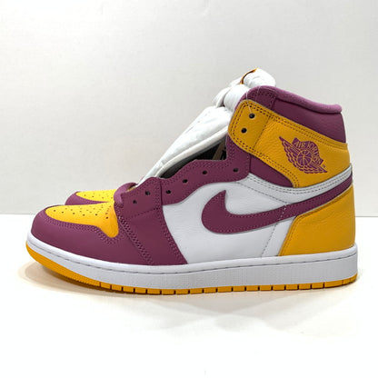 【中古美品】【メンズ】 NIKE ナイキ 555088-706 AIR JORDAN 1 HIGH OG ”BROTHERHOOD"" エアジョーダン 1 ハイ ブラザーフッド シューズ 靴 スニーカー 160-241207-gm-07-fuz サイズ：29cm カラー：イエロー ピンク ホワイト 万代Net店