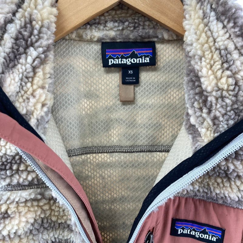 【中古品】【レディース】 patagonia パタゴニア 23074  WOMENS CLASSIC RETRO-X JACKET  クラシック レトロX ジャケット フリース 169-241215-nm-02-fuz サイズ：XS カラー：ブラウン系 万代Net店