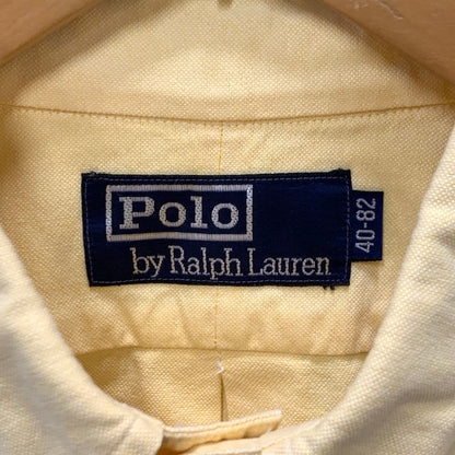 【中古品】【メンズ】 Polo by Ralph Lauren ポロバイラルフローレン 長袖シャツ トップス ブランド 古着 145-241103-gm-34-fuz サイズ：40-82 カラー：イエロー 万代Net店