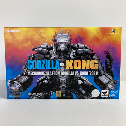 【中古品】 完備品 S.H.MonsterArts MECHAGODZILLA FROM GODZILLA VS. KONG(2021) メカゴジラ フロム ゴジラvsコング フィギュア 044-241223-mh-15-fuz 万代Net店