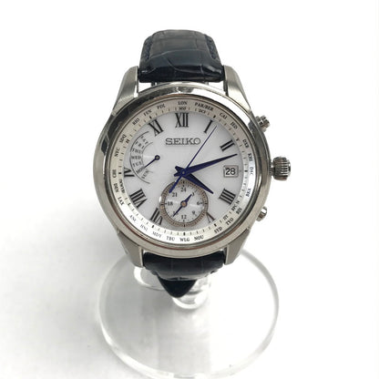 【中古品】【メンズ】 SEIKO セイコー 8B63-0AY0 ブライツ ブライツ ソーラー電波 腕時計  197-241028-mh-6-fuz カラー：ホワイト 万代Net店