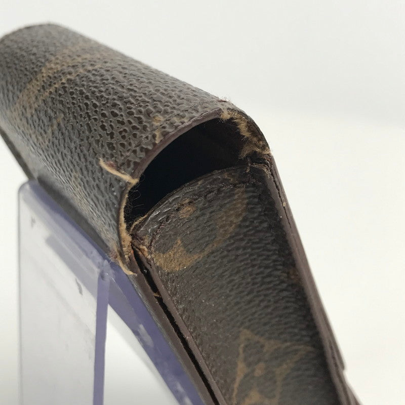 【中古品】【メンズ/レディース】 LOUIS VUITTON ルイ・ヴィトン M63024 エテュイ モノグラム シガレット ケース  179-241101-mh-3-fuz カラー：ブラウン 万代Net店