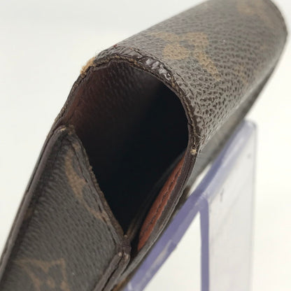 【中古品】【メンズ/レディース】 LOUIS VUITTON ルイ・ヴィトン M63024 エテュイ モノグラム シガレット ケース  179-241101-mh-3-fuz カラー：ブラウン 万代Net店