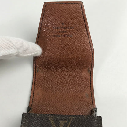 【中古品】【メンズ/レディース】 LOUIS VUITTON ルイ・ヴィトン M63024 エテュイ モノグラム シガレット ケース  179-241101-mh-3-fuz カラー：ブラウン 万代Net店