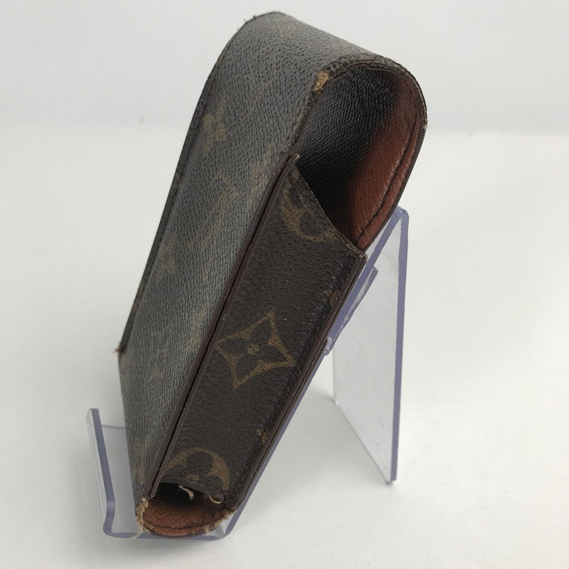 【中古品】【メンズ/レディース】 LOUIS VUITTON ルイ・ヴィトン M63024 エテュイ モノグラム シガレット ケース  179-241101-mh-3-fuz カラー：ブラウン 万代Net店