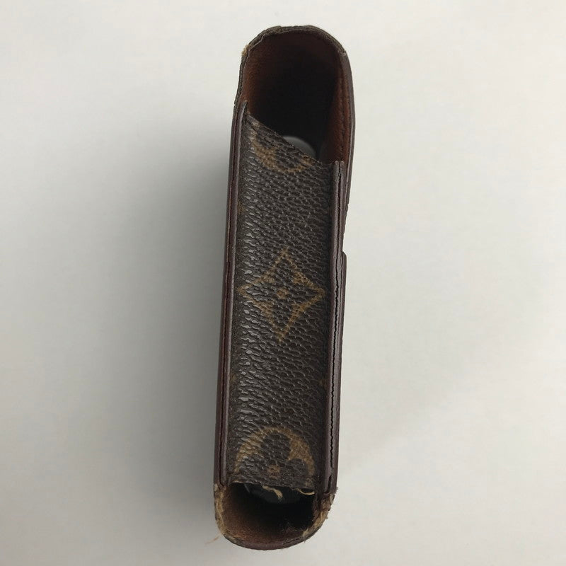 【中古品】【メンズ/レディース】 LOUIS VUITTON ルイ・ヴィトン M63024 エテュイ モノグラム シガレット ケース  179-241101-mh-3-fuz カラー：ブラウン 万代Net店