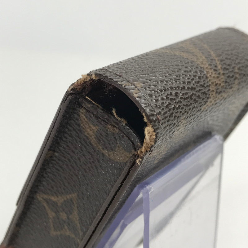 【中古品】【メンズ/レディース】 LOUIS VUITTON ルイ・ヴィトン M63024 エテュイ モノグラム シガレット ケース  179-241101-mh-3-fuz カラー：ブラウン 万代Net店