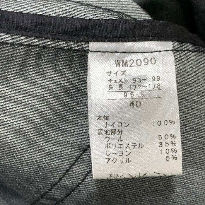 【中古品】【メンズ】 wilson ウィルソン ジャケット アウター ブランド 古着 145-241103-gm-38-fuz サイズ：40 カラー：ブラック 万代Net店