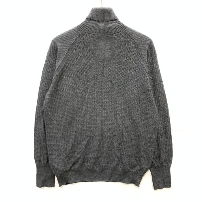 【中古品】【メンズ】 THE NORTH FACE ザ・ノースフェイス グローブフィットハイネックニット トップス ブランド 古着 144-241103-gm-23-fuz サイズ：M カラー：チャコール 万代Net店